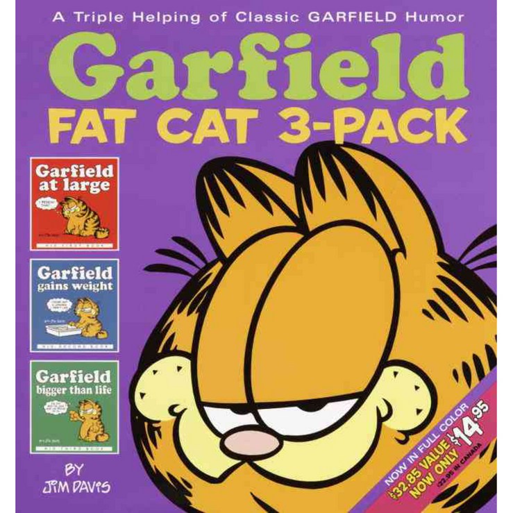 Garfield Fat Cat: Garfield at Large/Garfield Gains Weight/Garfield Bigger Than Life 20230331