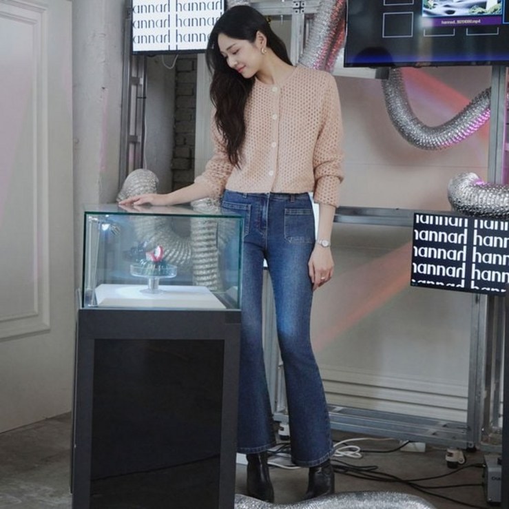 잇미샤 24 FW 잇미샤 슬림 부츠컷 데님팬츠 ITOAZDP850