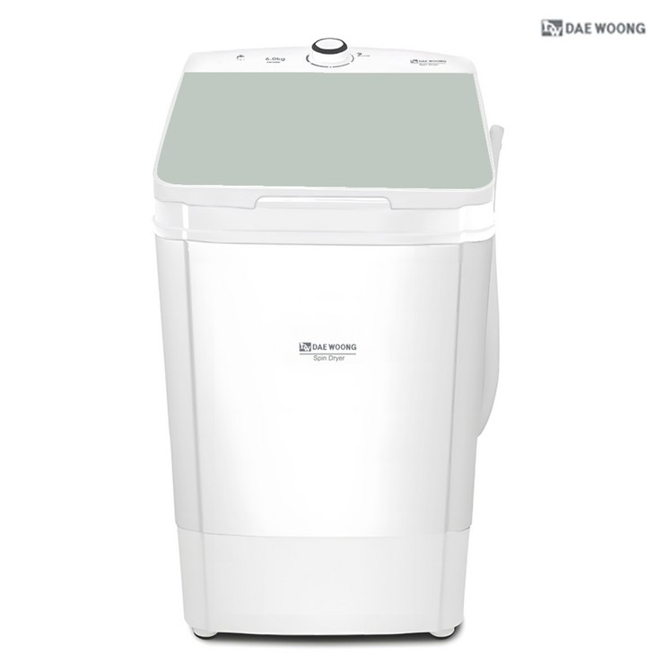 대웅모닝컴 6kg 대용량 스텐 탈수기 DWN820