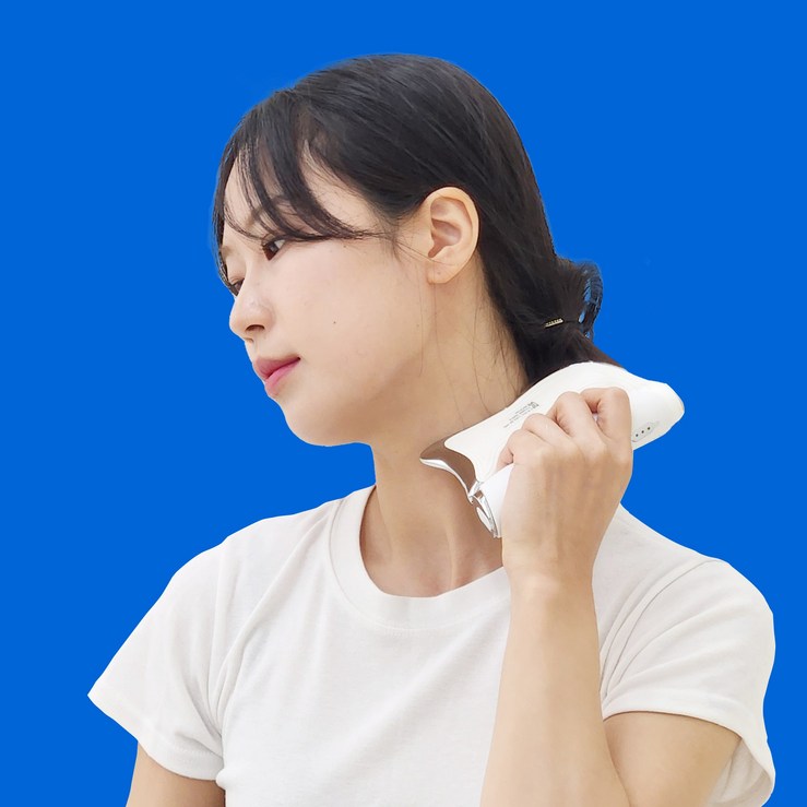 닥터레벨 근막 저주파 마사지기 저주파기 USB 휴대용 무선 충전 핸디형