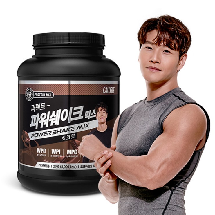 칼로바이 퍼펙트 파워쉐이크 믹스 초코맛 2kg 김종국 단백질 보충제 프로틴 파우더, 1개, 2kg 칼로바이 퍼펙트 파워쉐이크 믹스 초코맛 2kg 김종국 단백질 보충제 프로틴 파우더, 1개, 2kg