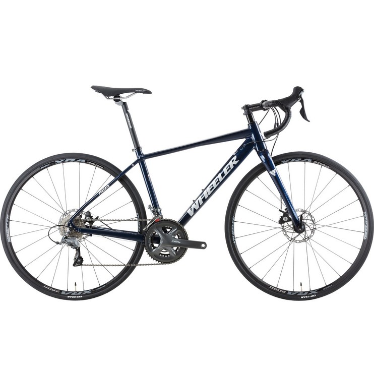 싸이클자전거 휠러 시마노 클라리스 디스크 로드 자전거 RWA 100D 반조립 480mm, BLUE