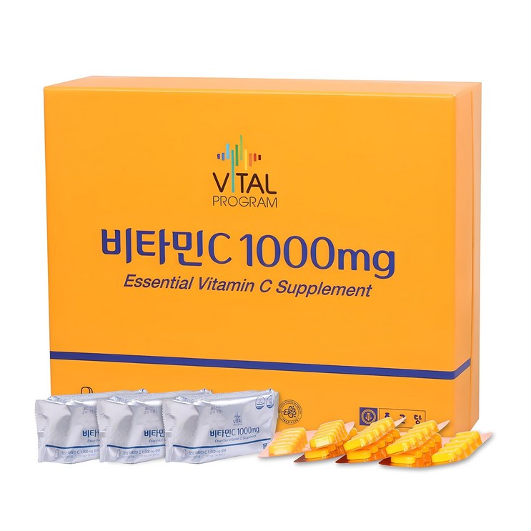 바이탈프로그램 비타민C 1000mg, 600정, 1개 바이탈프로그램 비타민C 1000mg, 600정, 1개