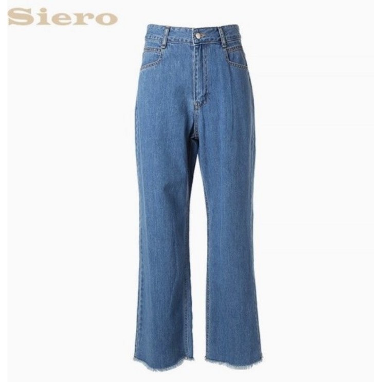 시에로 SIERO 사선포켓 밑단 데끼 와드 이님팬츠SG4DPF611 396675