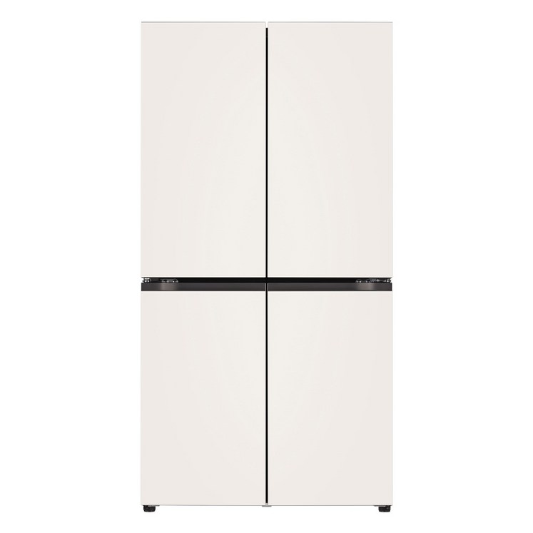 [색상선택형] LG전자 디오스 오브제컬렉션 4도어 냉장고 메탈 870L 방문설치 - 쇼핑앤샵
