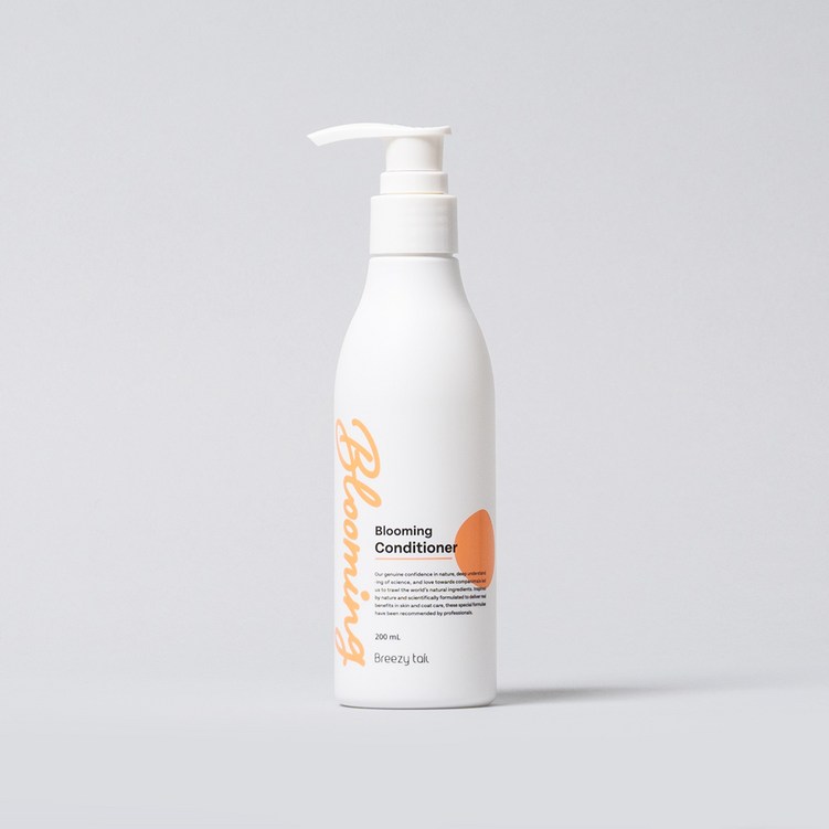 브리지테일 블루밍 강아지 노워시 컨디셔너 허브머스크향, 200ml, 1개