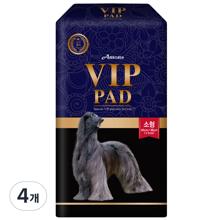 아몬스 국산 VIP패드, 4개, 50매입 아몬스 국산 VIP패드, 4개, 50매입