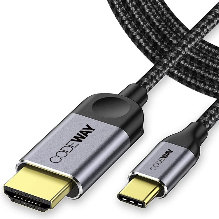 코드웨이 미러링케이블 넷플릭스 스마트폰 USB C to HDMI TV연결, 3M 6290814689