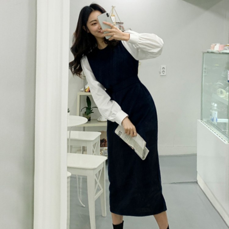 떳다그녀 하이딘 벨트 SET 롱 원피스 떳다그녀 하이딘 벨트 SET 롱 원피스
