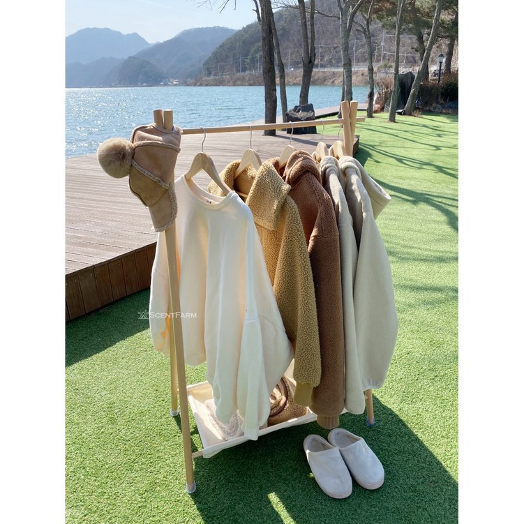센트팜 캠핑 옷걸이 행어 우드 인디언 행거 감성캠핑용품 XL
