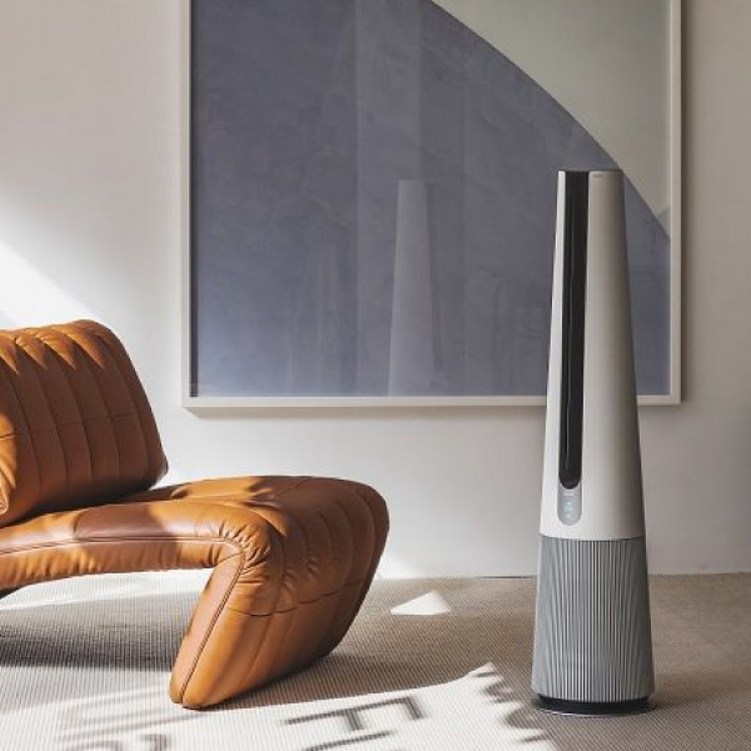 LG 공기청정기 23평형 최초 47만원대 실내 인테리어 가전 LG전자 퓨리케어 에어로타워 UV Nano LED 공기청정기 ThinQ, LG 에어로타워 23평 공기청정기