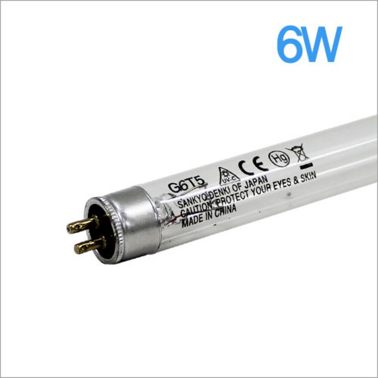 산쿄 살균램프, 산쿄, G6T5, 1개