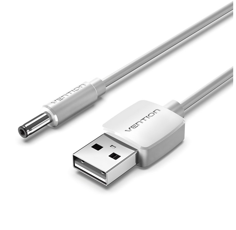 벤션 USB ADC 3.5mm 충전케이블 CEX, 1m, 화이트, 1개 벤션 USB ADC 3.5mm 충전케이블 CEX, 1m, 화이트, 1개