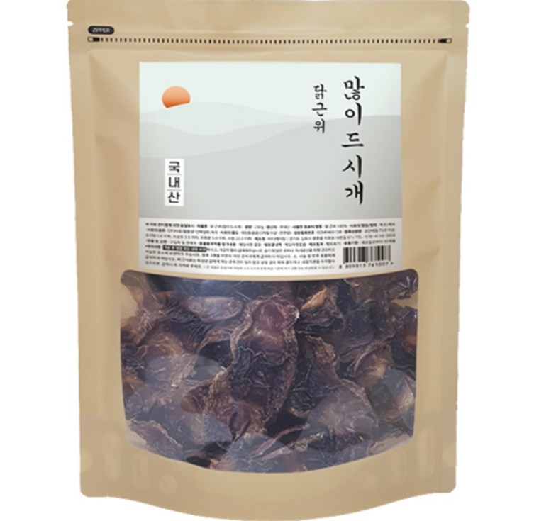 많이드시개 대용량 국내산 강아지 수제간식, 닭근위, 250g, 1개 많이드시개 대용량 국내산 강아지 수제간식, 닭근위, 250g, 1개
