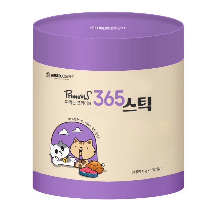 프리미요 고양이 짜먹는 365스틱 콤보 간식 100p, 1개, 눈건강관절건강면역건강장건강, 혼합맛참치닭고기 프리미요 고양이 짜먹는 365스틱 콤보 간식 100p, 1개, 눈건강관절건강면역건강장건강, 혼합맛참치닭고기