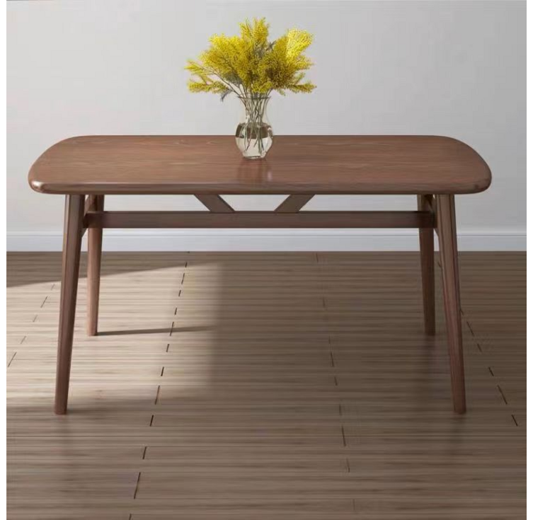 kb 튼튼한 우드 퀄리티 4인용 식탁 1200600750mm