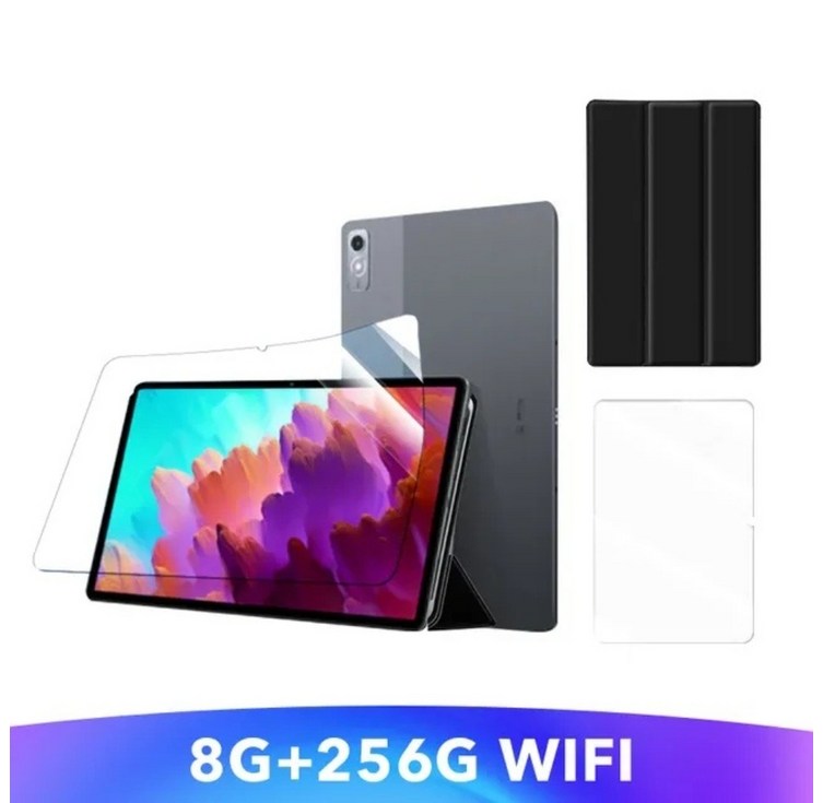 레노버 패드 프로, 스냅드래곤 870, 12.7 인치 LCD 화면, 안드로이드 13 태블릿, 144Hz, 8GB, 128GB, 256GB, 10200mAh 배터리,정품 ROM, 중국, D.8G 256G 그레이 키트