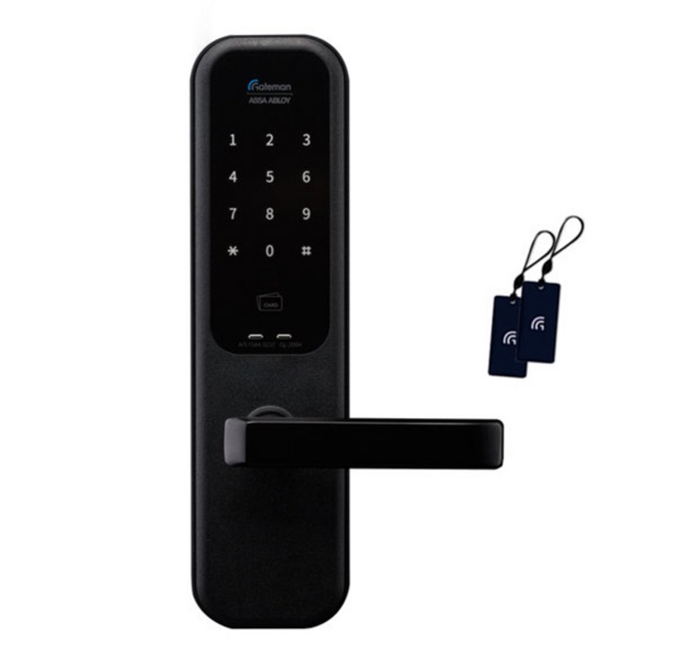 게이트맨 도어락 GL200H 하이브리드 스마트 전자키 번호키 카드키 보안