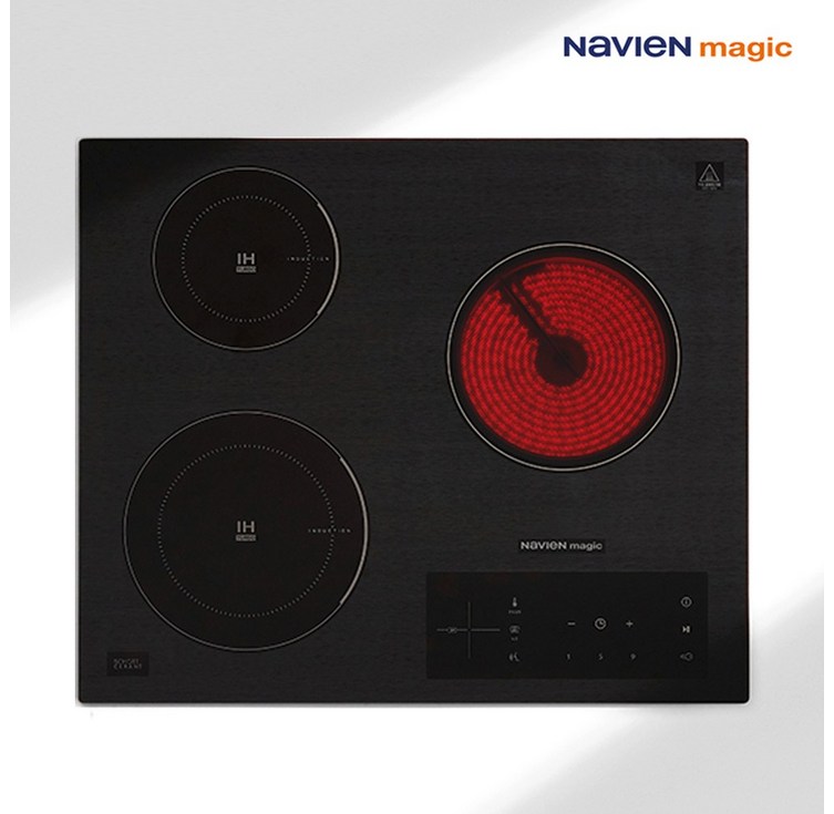 전국무료설치 SK매직 나비앤매직 인덕션 2구하이라이트 1구 하이브리드 전기레인지 560X480