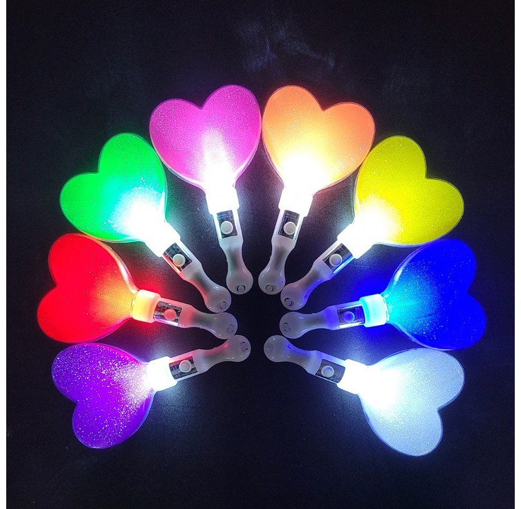 LED 하트 응원봉 야광봉