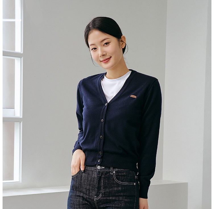 PROUD WORKERS 여성 소프트터치 가디건