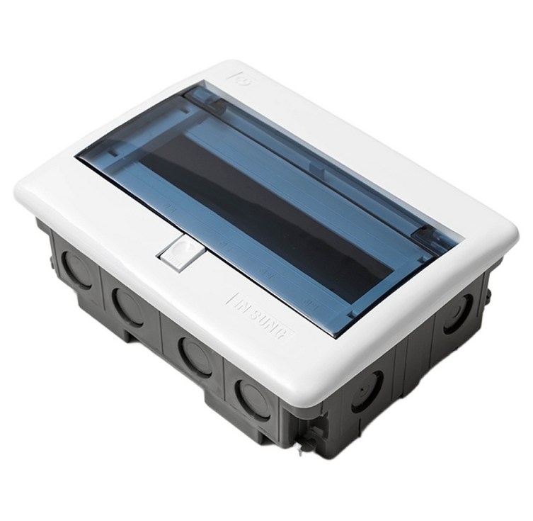 인성전기 주택용분전반 3회로용 매입 분전함 전기차단기 가정용차단기 두꺼비집 차단기함, 1개