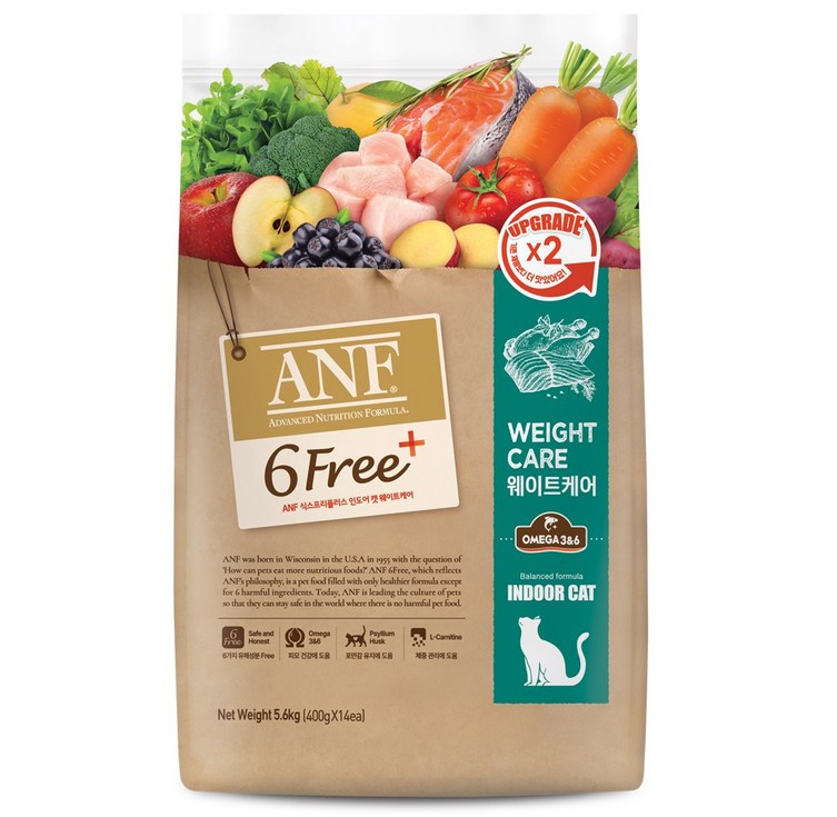 ANF 식스프리플러스 캣 기능성 사료