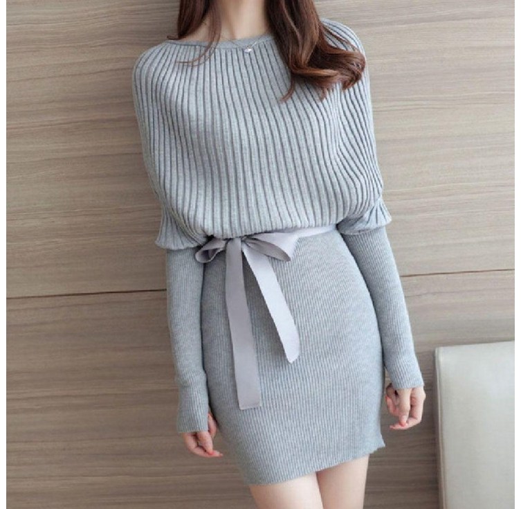 여성 니트 숄 스타일 체형 커버 러블리 원피스 트위드 랩원피스 여름 정장 겨울 미니