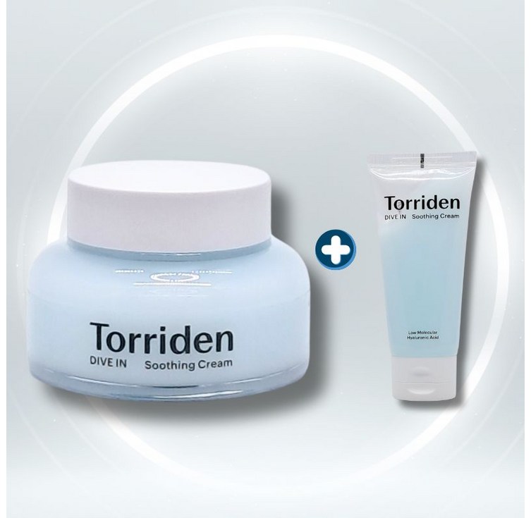 토리든 다이브인 저분자 히알루론산 수딩 크림 100ml 기획20ml
