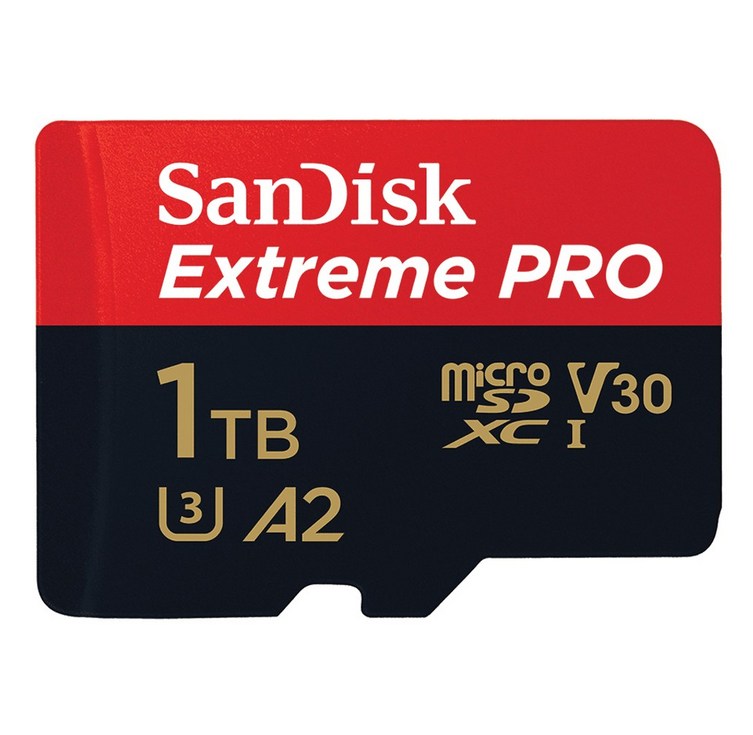 샌디스크 익스트림 프로 마이크로 SD 카드, 1TB