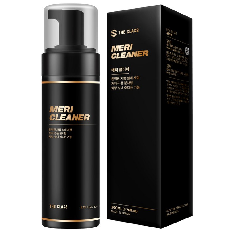 더클래스 메리클리너 차량 실내세정제, 200ml, 1개 더클래스 메리클리너 차량 실내세정제, 200ml, 1개